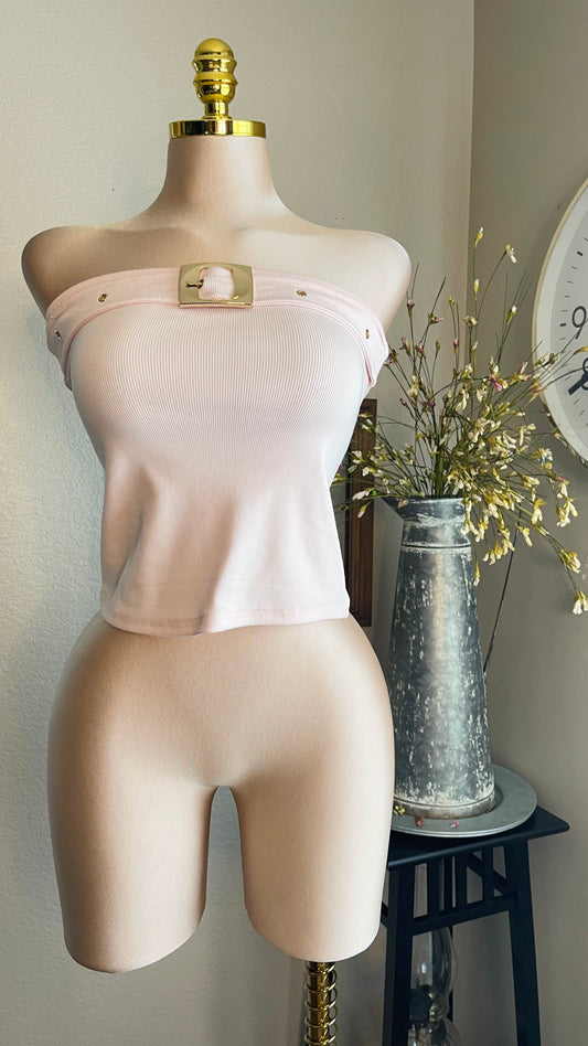 CROP TOP LIGHT PINK