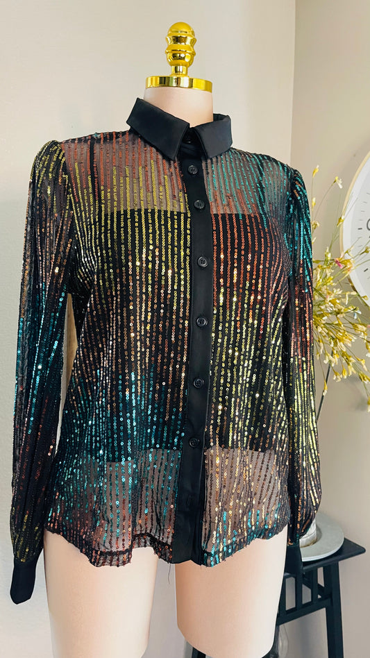 SEQUIN TOP