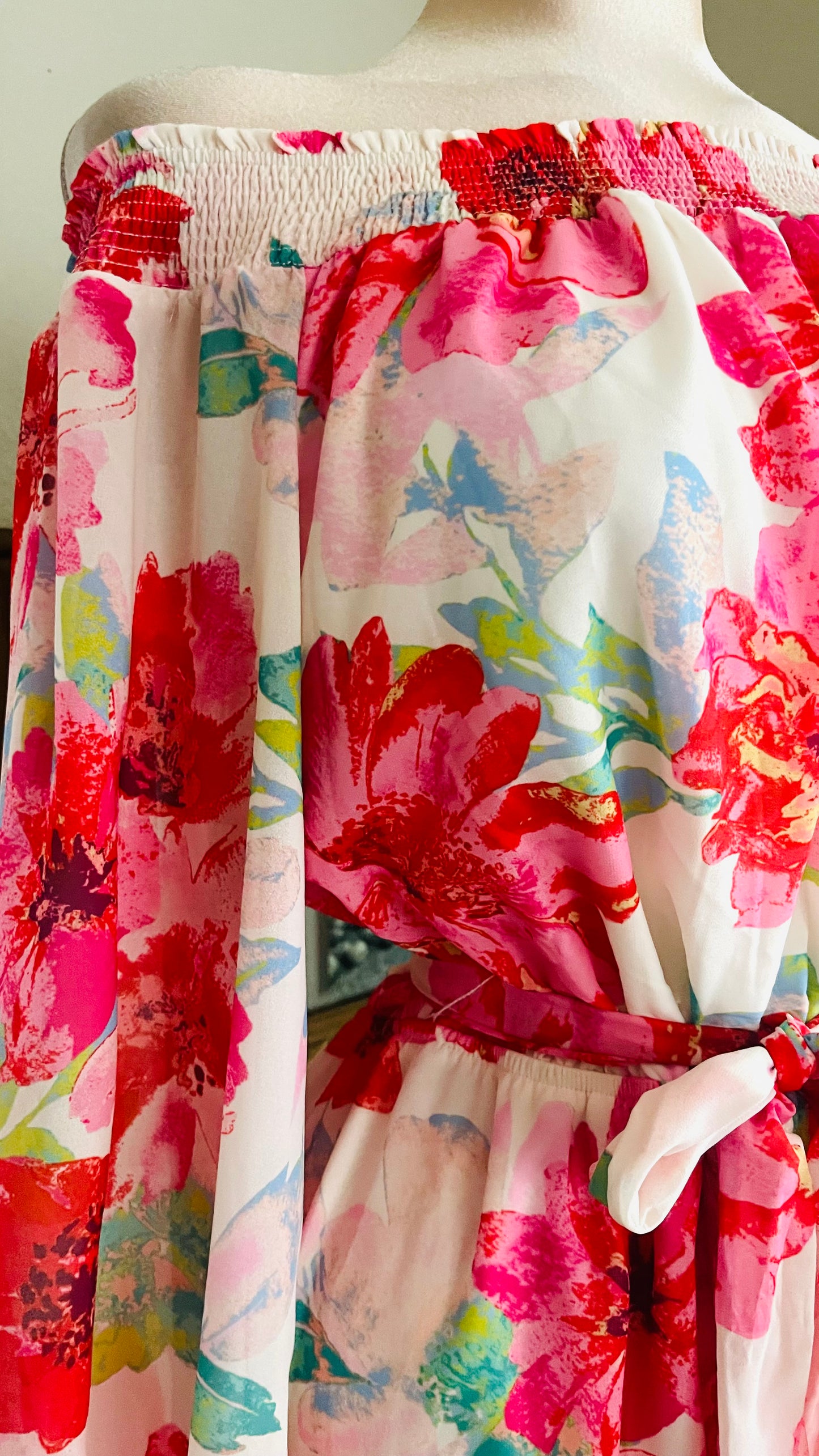 FLORAL PRINT ROMPER