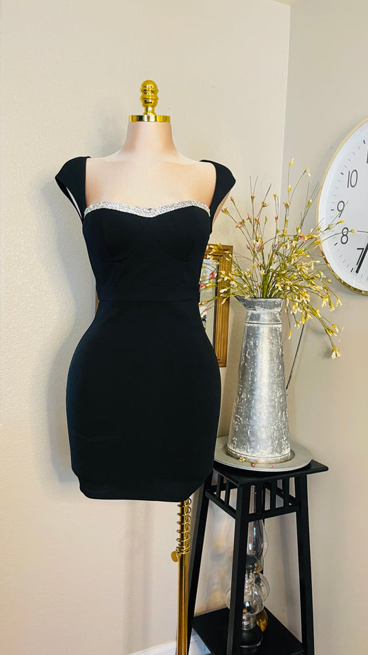 DIAMONDS NECK DRESS