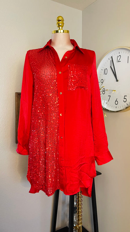 SEQUINS DRESS