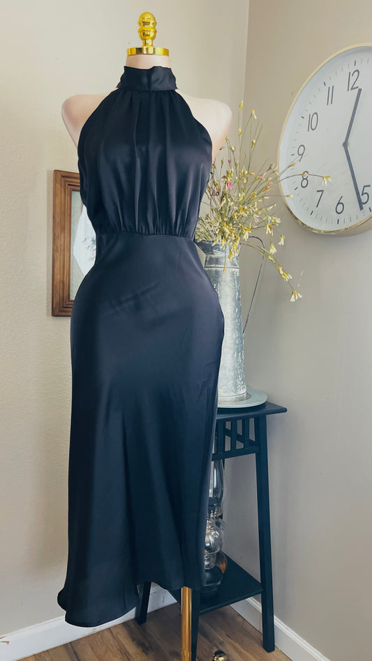 SATIN DRESS