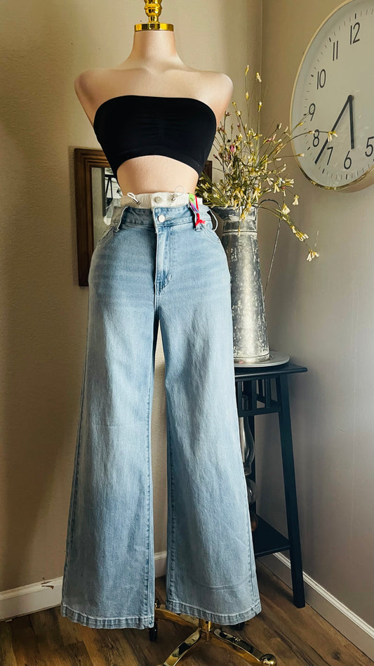 DOUBLE WAISTBAND PANTS