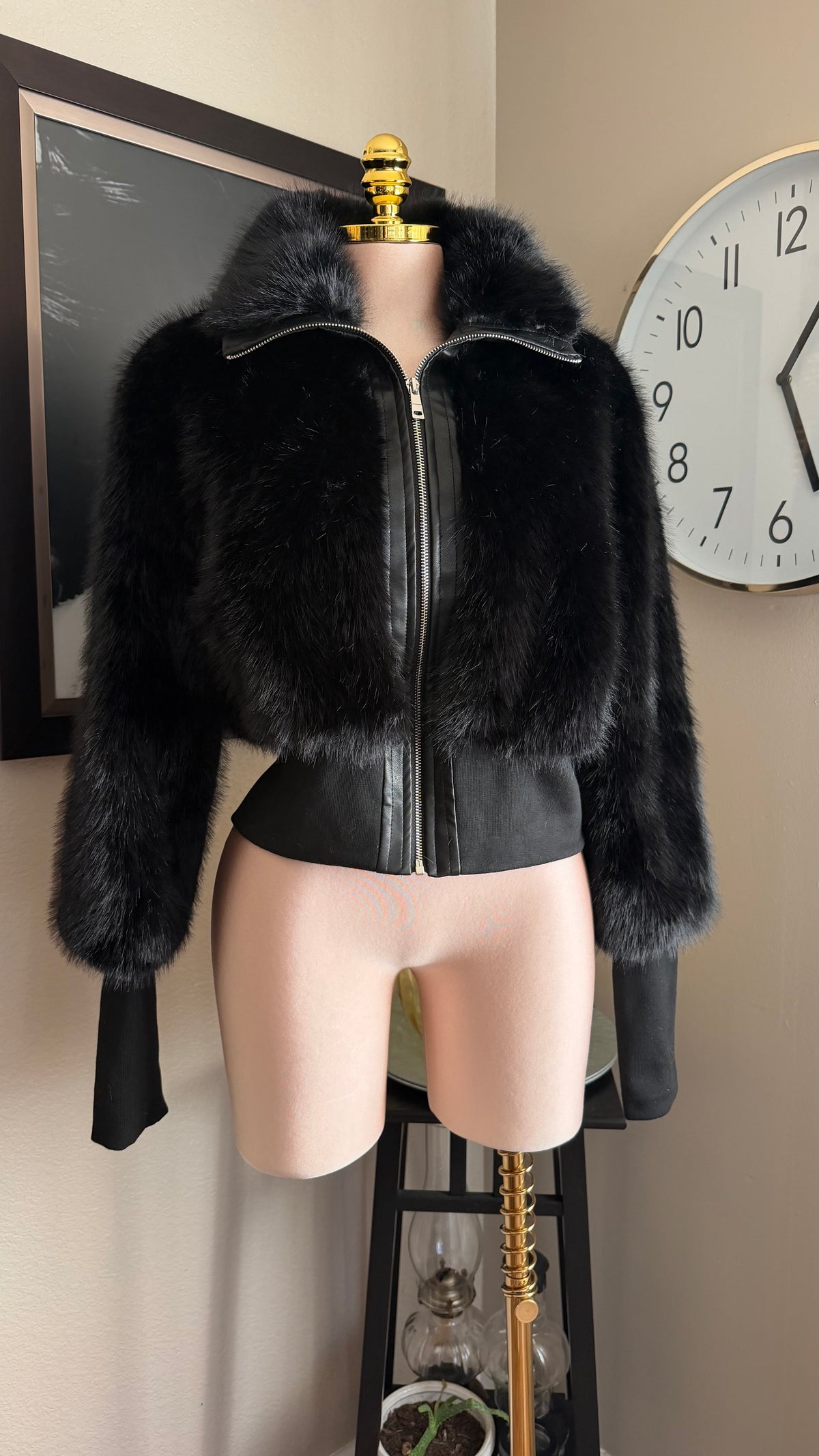 FAUX FUR JACKET