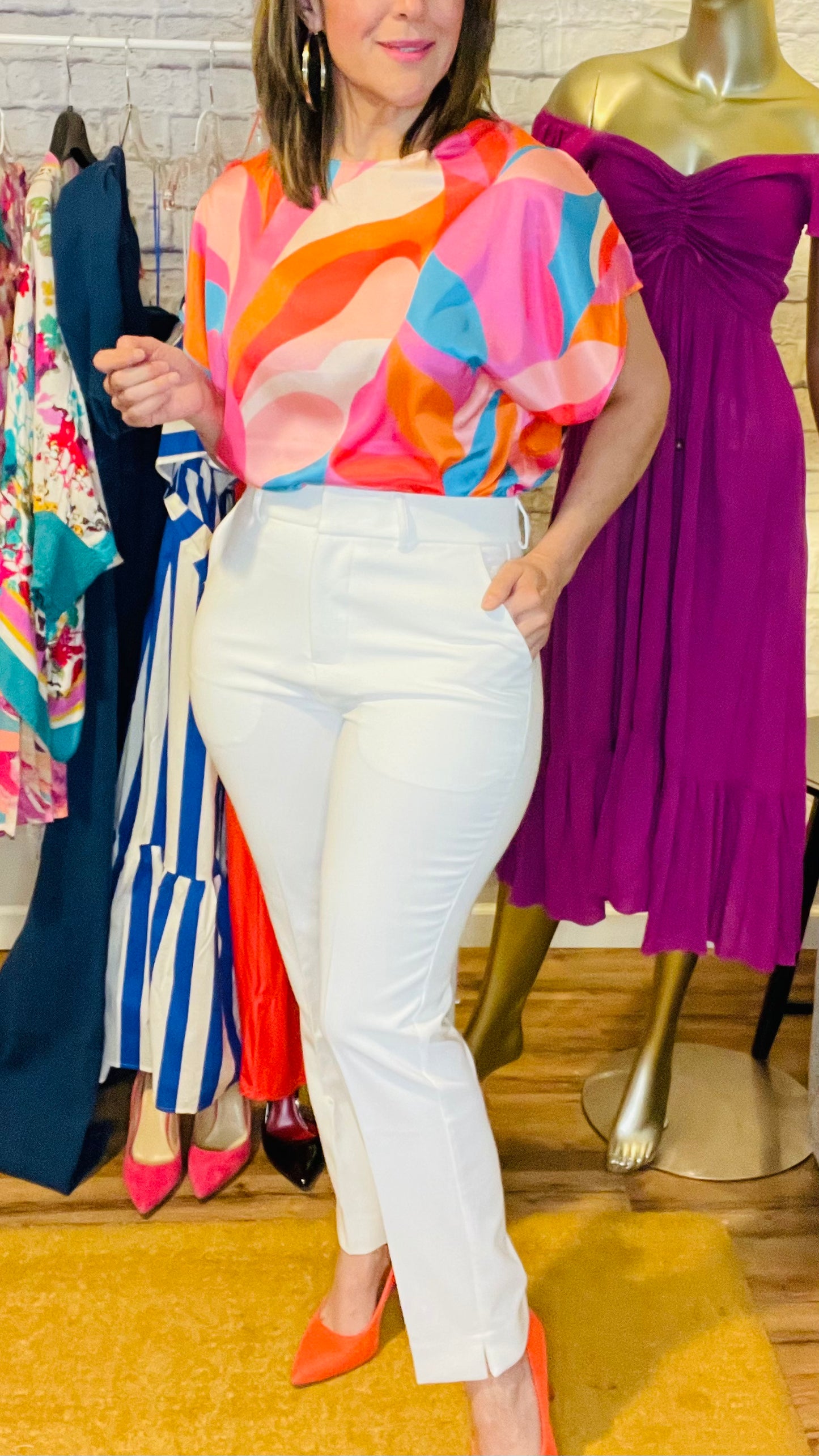 MULTICOLOR TOP