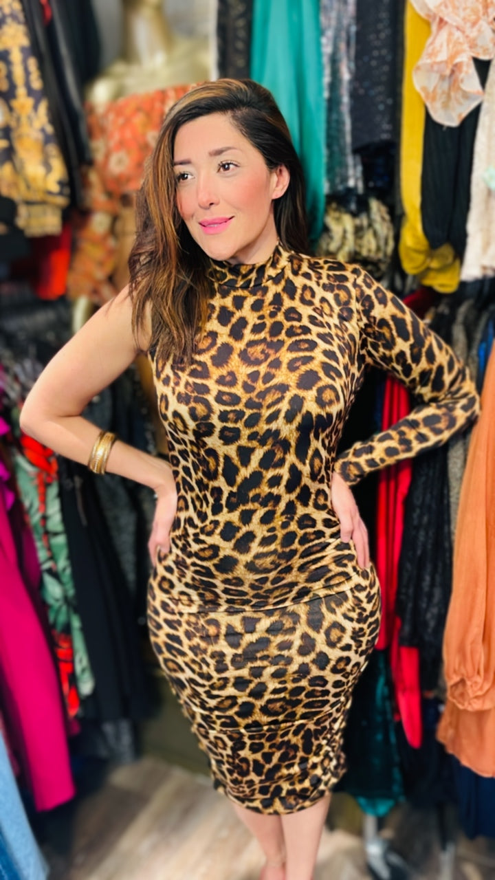 VESTIDO ANIMAL PRINT