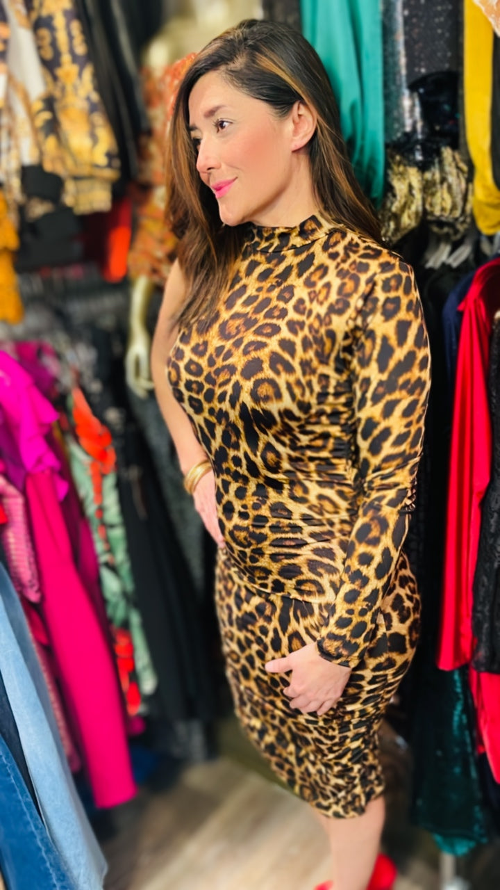 VESTIDO ANIMAL PRINT