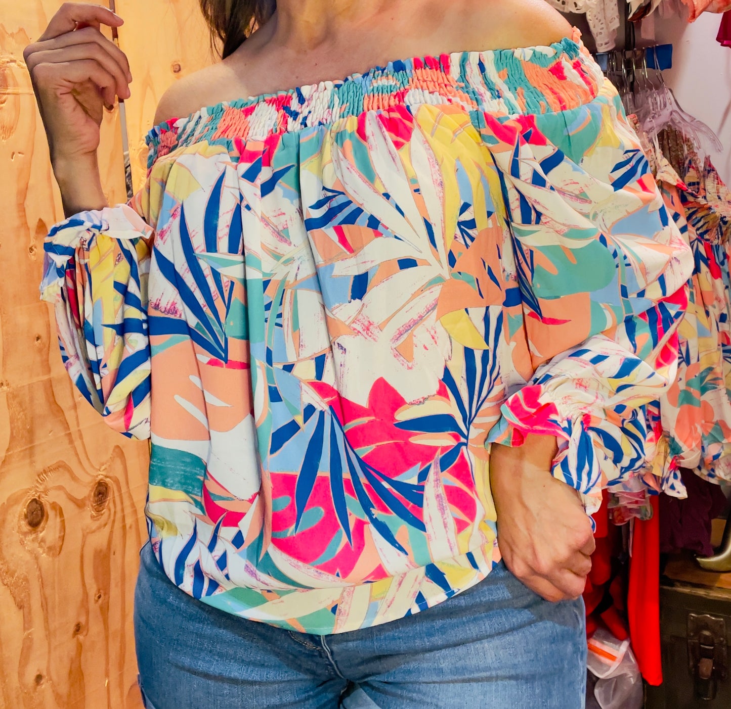 BLUSA TROPICAL