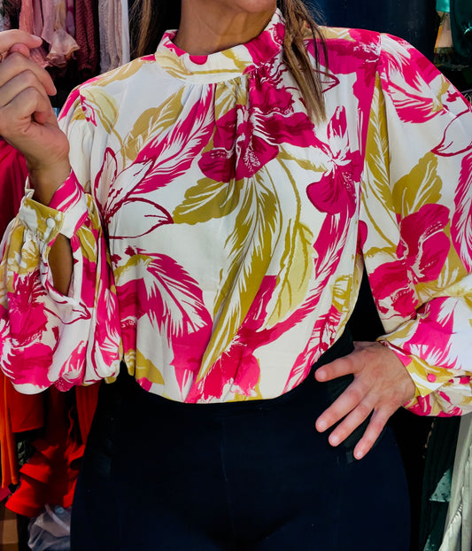 BLUSA CUELLO CERRADO