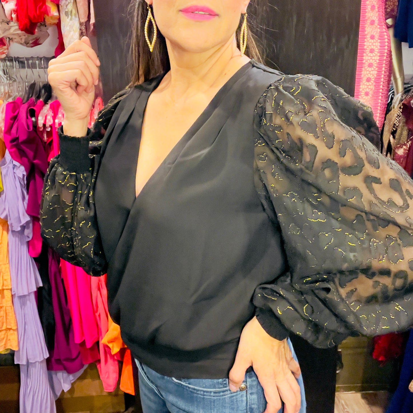 BLUSA CRUZADA