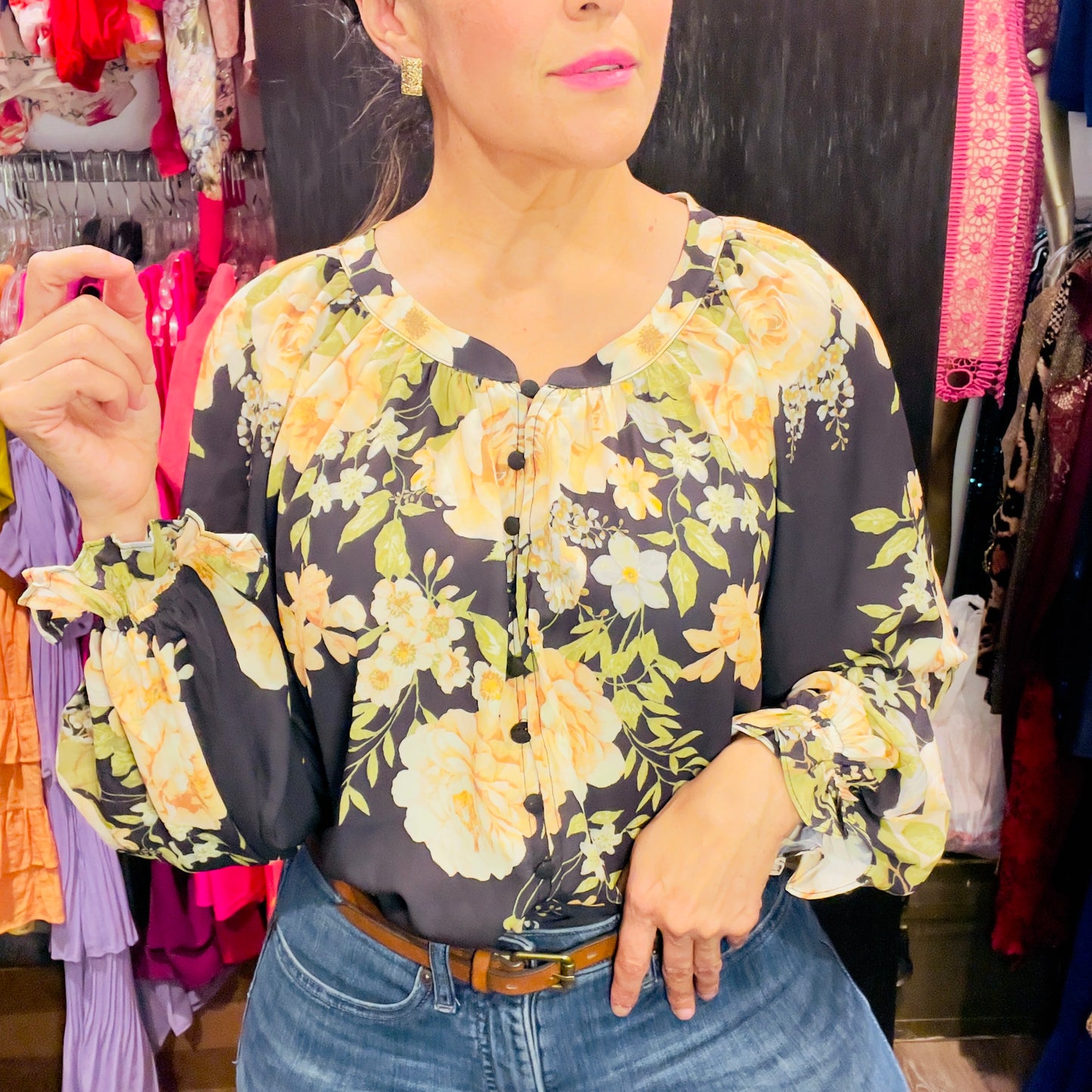 BLUSA BOTONES