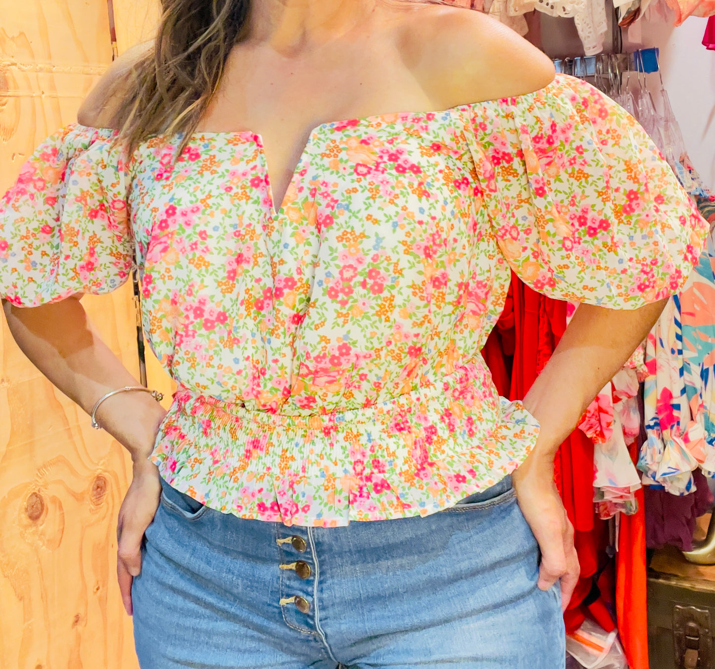 BLUSA FLORAL