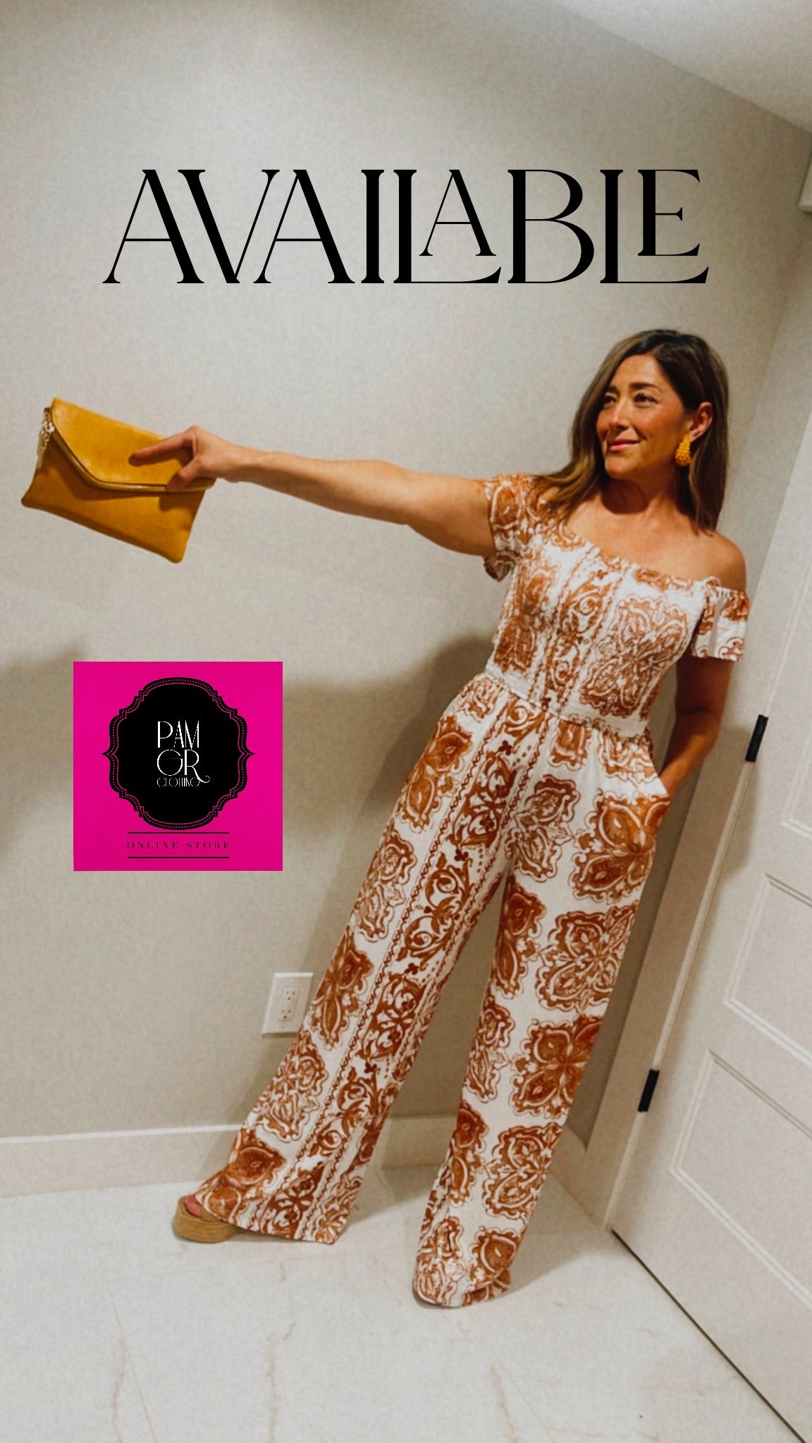 JUMPSUIT ESTAMPADO CAPPUCCINO