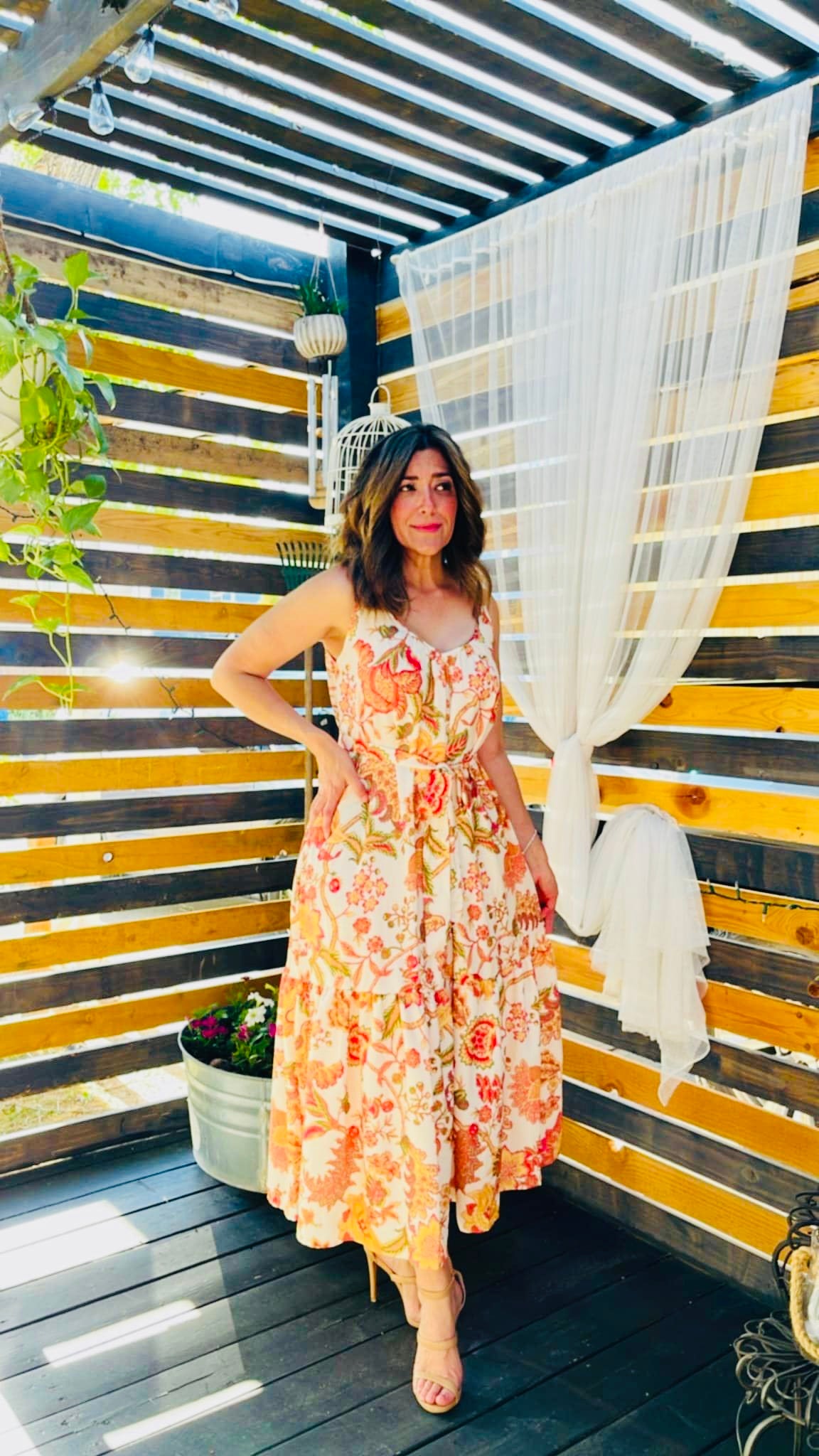 VESTIDO LARGO C/ CINTO