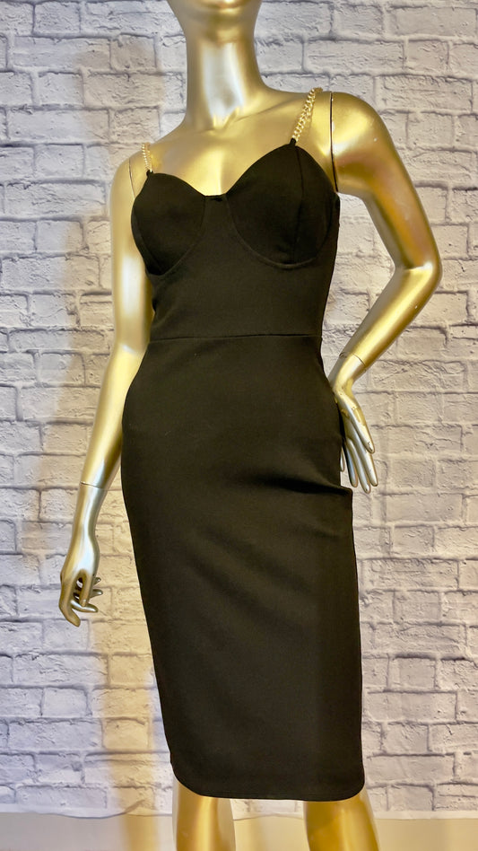 VESTIDO TIRANTE CADENA