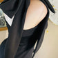 BUN SHOULDER DRESS