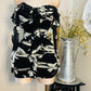 LONG SLEEVE PRINT DRESS