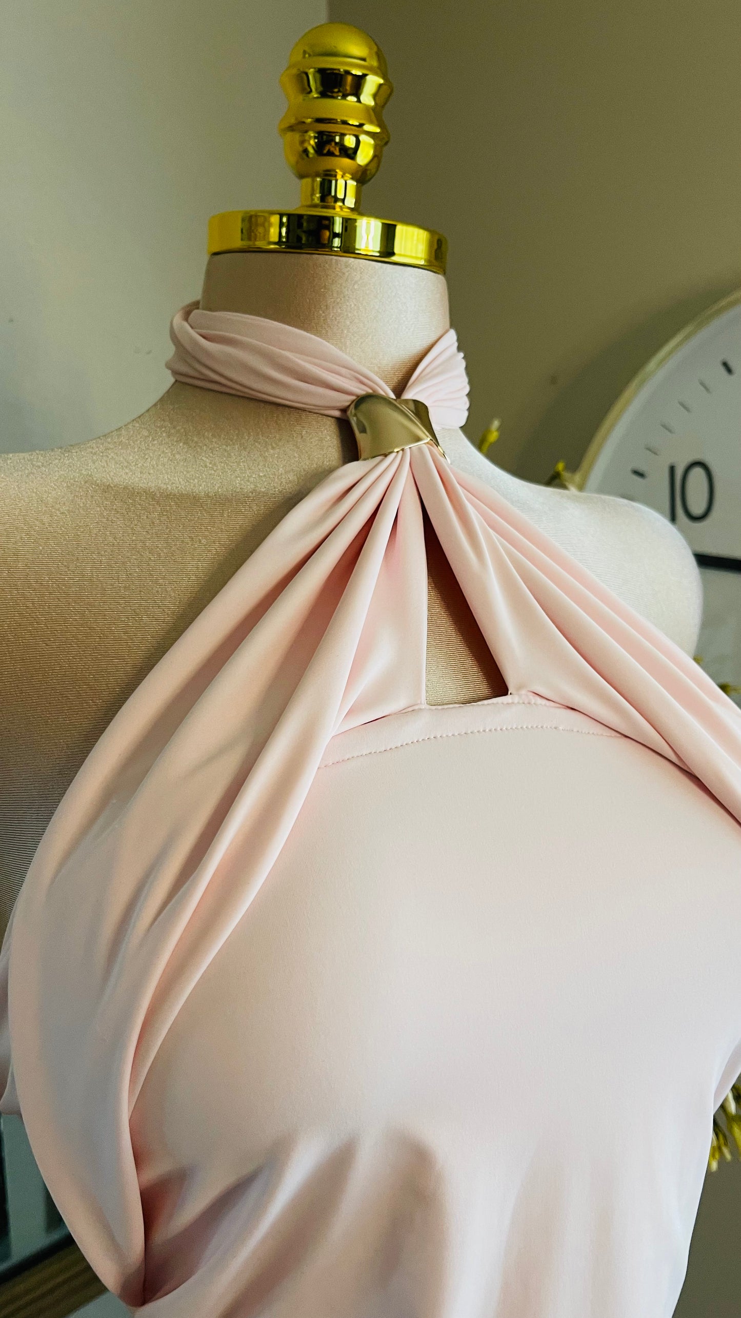 PINK GOLD RING BODYSUIT