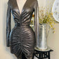 METALLIC DRESS