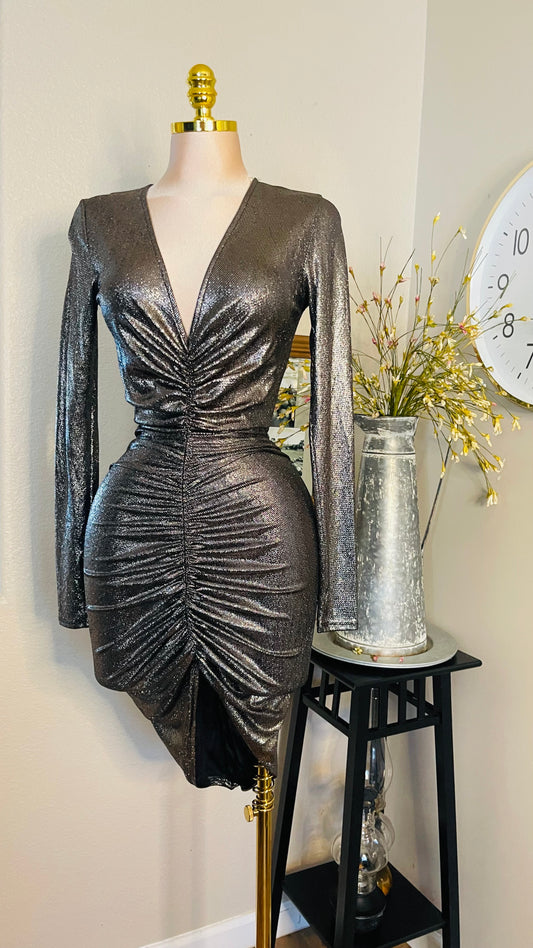 METALLIC DRESS