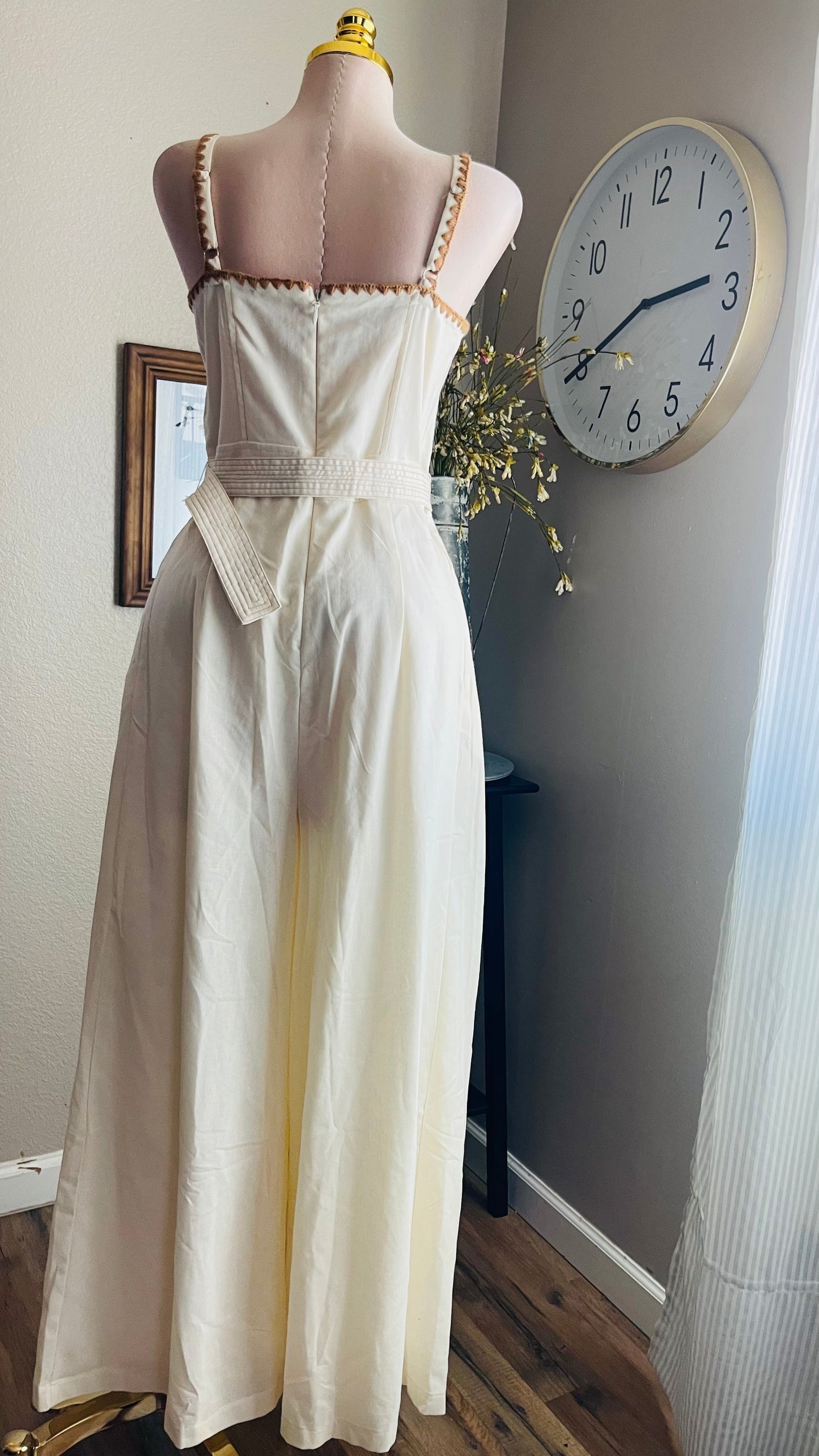 ALMOND COLOR JUMPSUIT