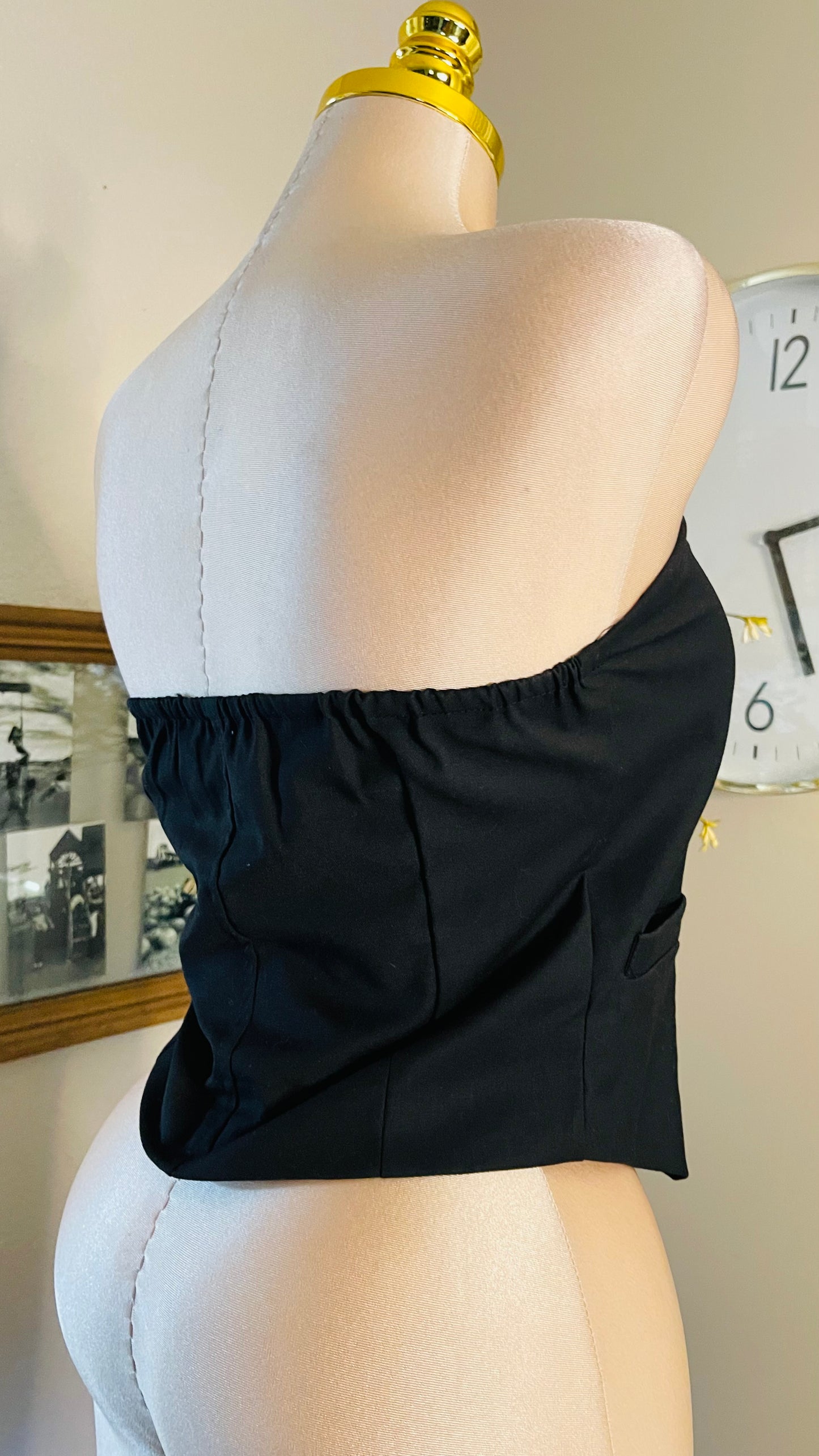 VEST TOP BLACK