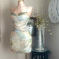 PASTEL FLORAL BODYCON MINI DRESS
