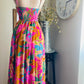COLOR FULL LONG DRESS
