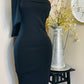 BUN SHOULDER DRESS