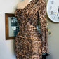 ANIMAL PRINT MINI DRESS