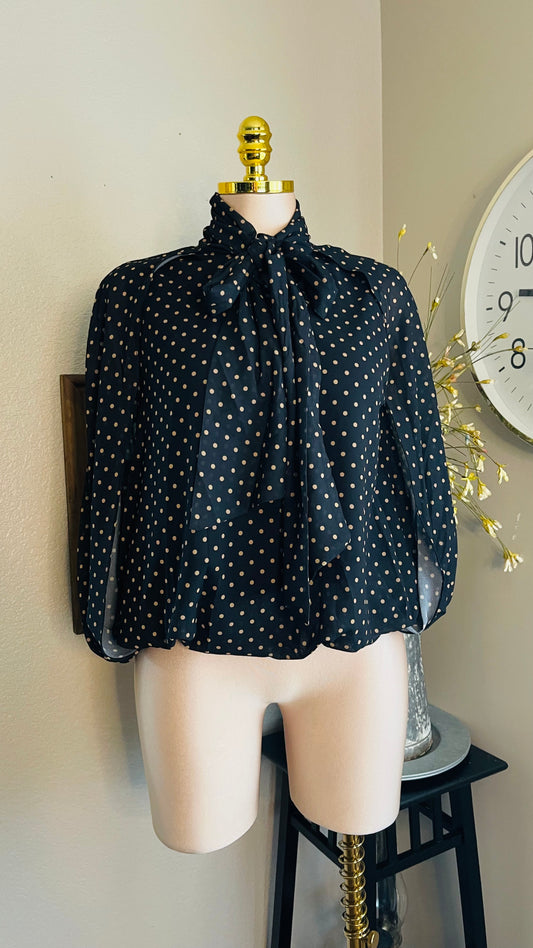 RIBBON BLACK TOP