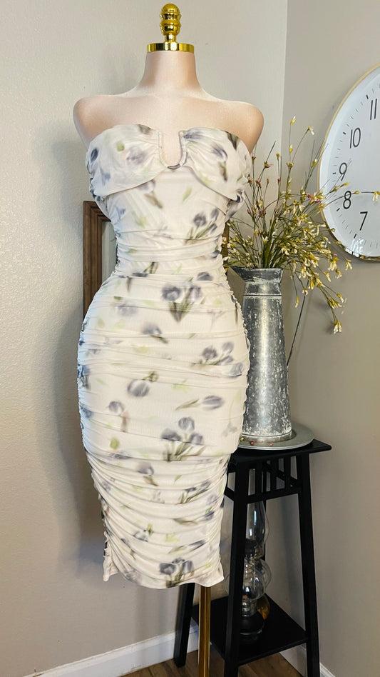 LIGHT FLOWERS DRESS