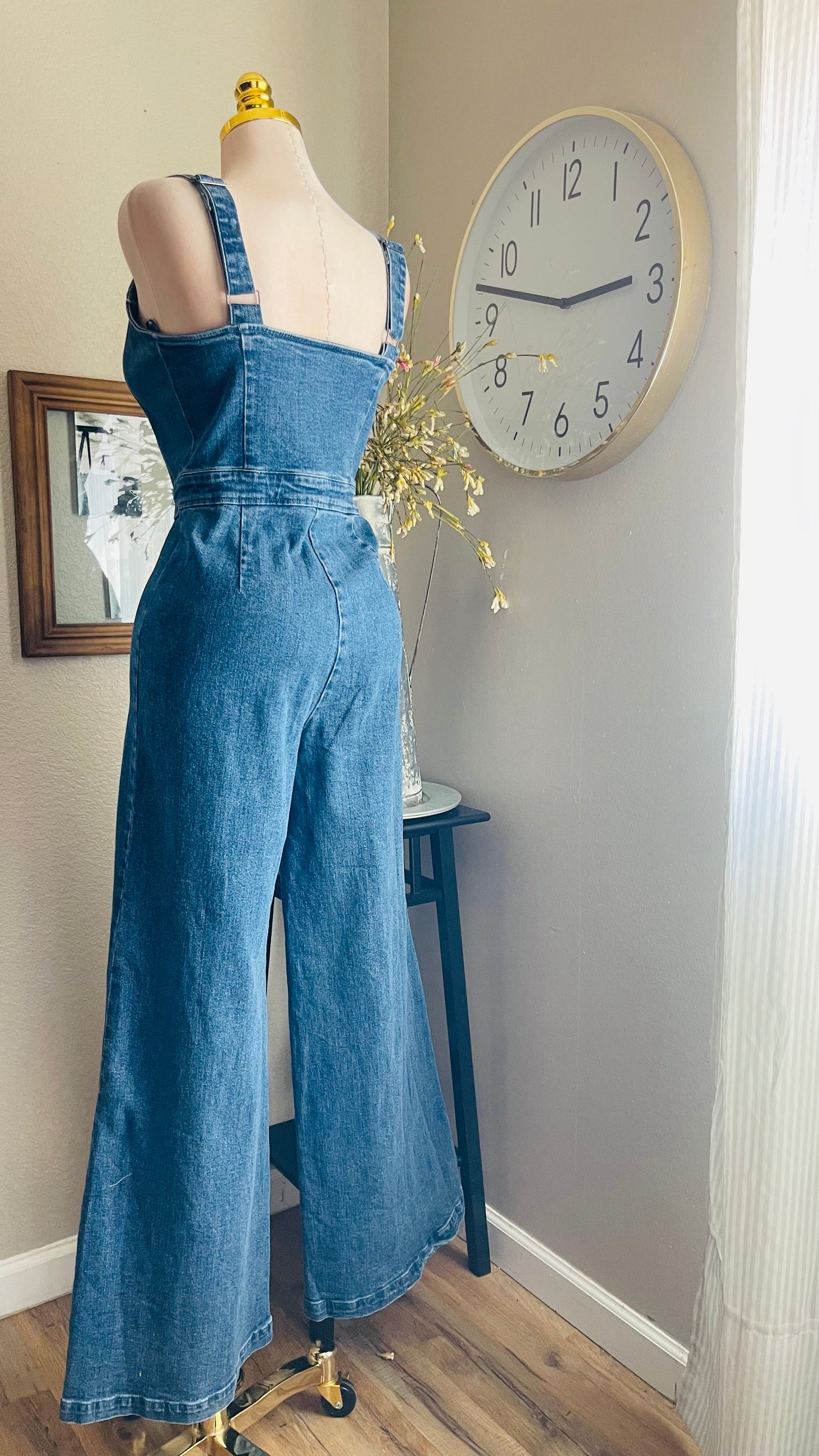 DENIM JUMPSUIT