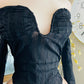 BLACK LACE BODYSUIT
