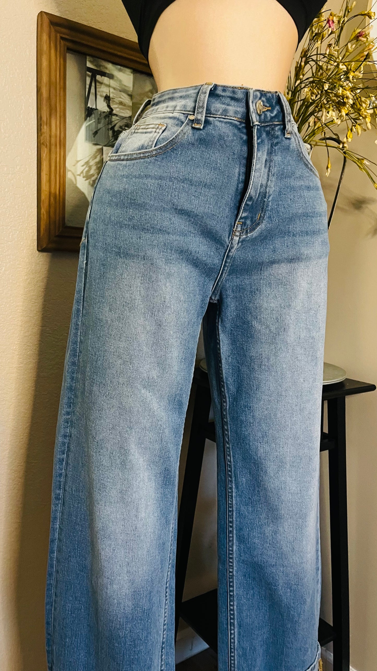 TURN UPS JEANS