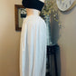 WHITE BAGGY TROUSERS