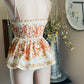 MARRON FLOWERS TOP
