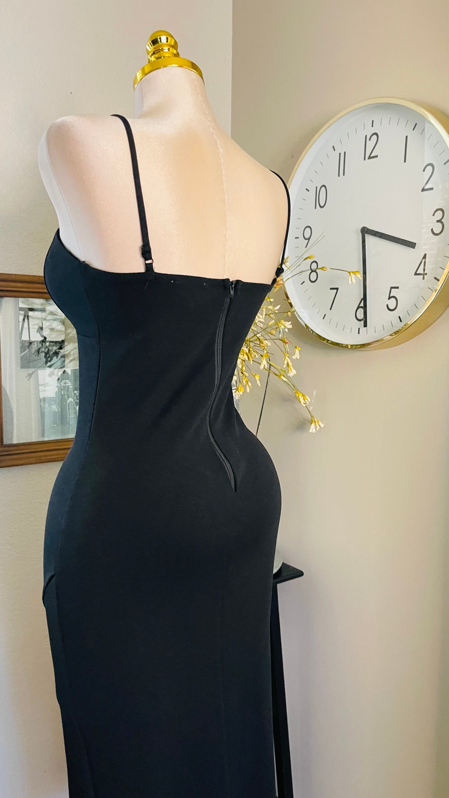 GOLD FRONT DRESS
