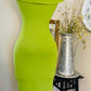 GREEN APPLE COLOR DRESS