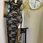 BLACK LACE DRESS