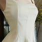 CHAMPAGNE RUFFLE TOP