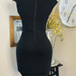 DIAMONDS NECK DRESS
