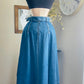 JEAN LONG SKIRT