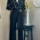 WHITE SQUARE JUMPSUIT