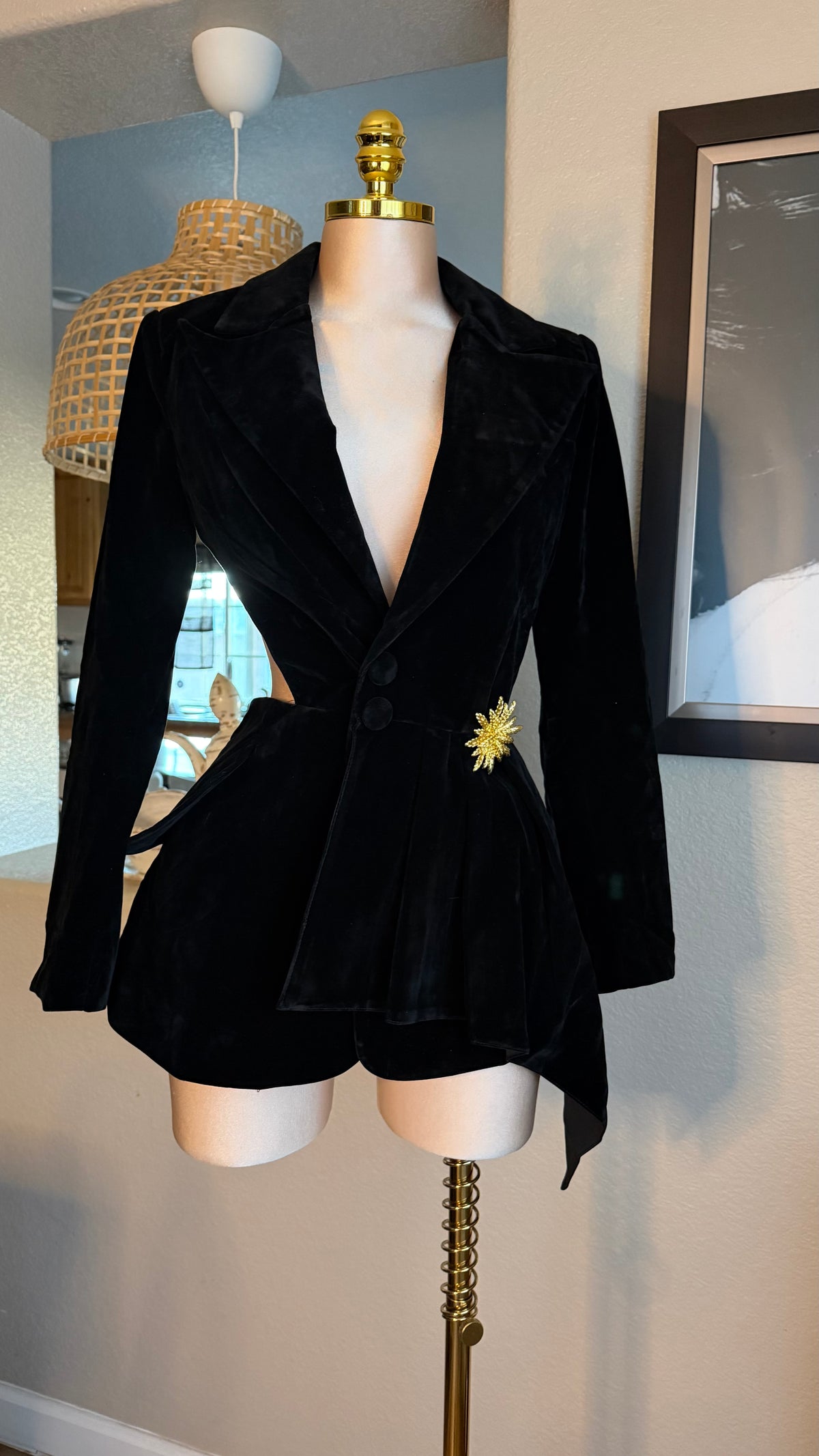VELVET BLACK JACKET