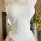 LACE WHITE BODYSUIT