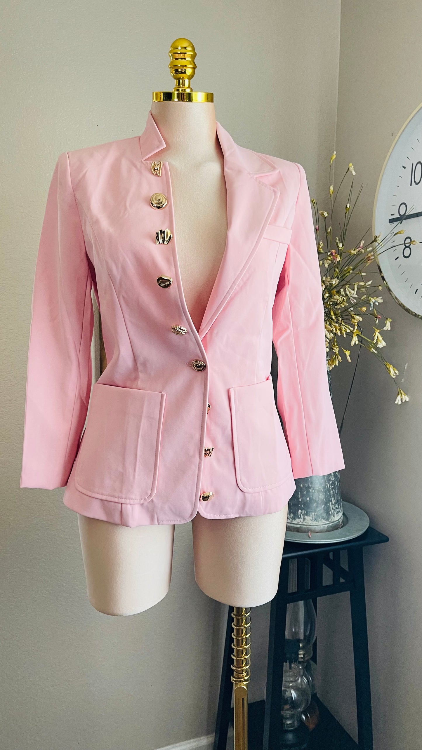 BABY PINK BLAZER