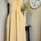 KHAKI CIRCULAR DRESS