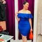 OFF SHOULDERS DRESS