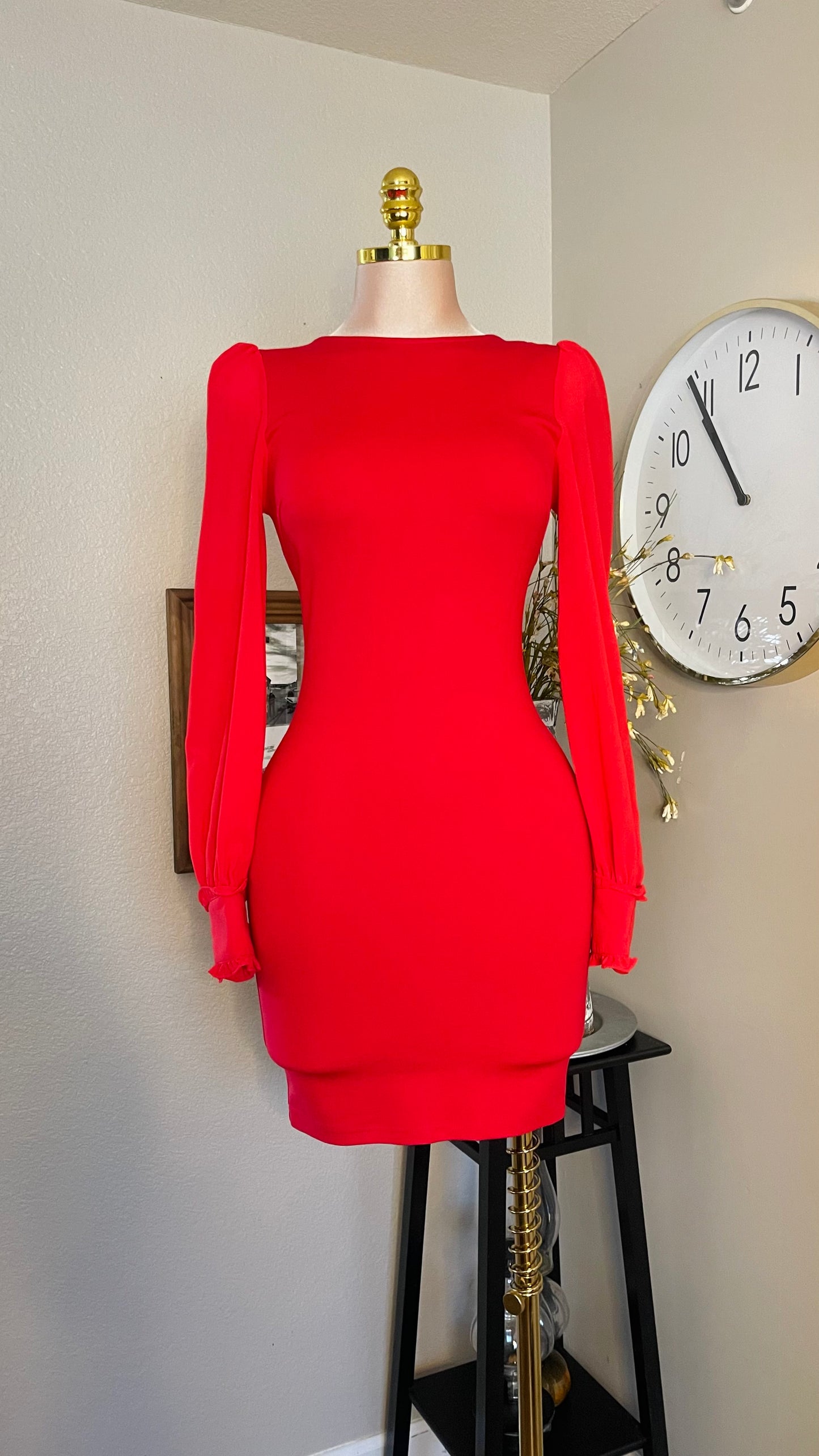 LONG SLEEVE DRESS